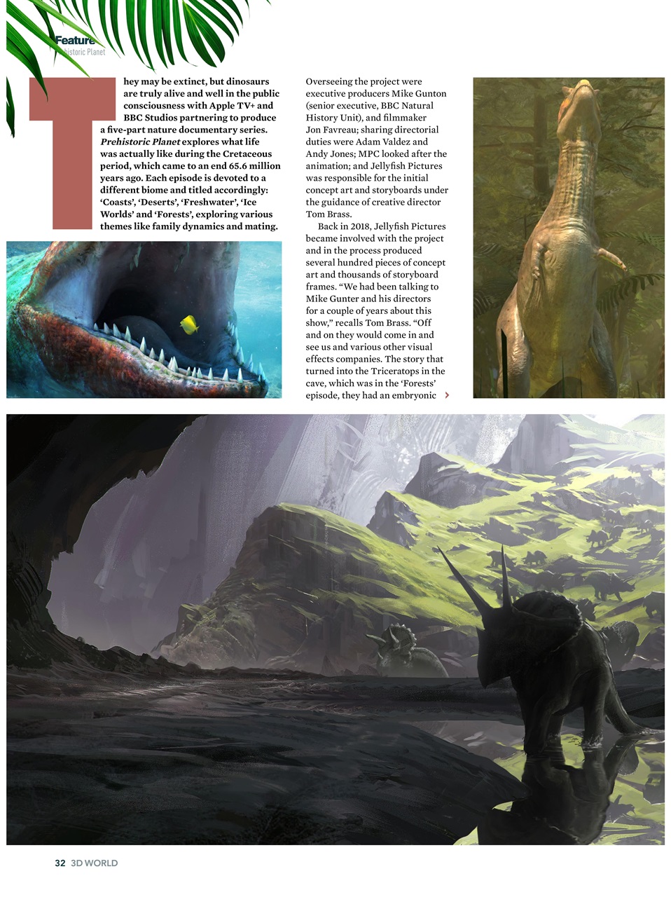 3D World Preview Pages