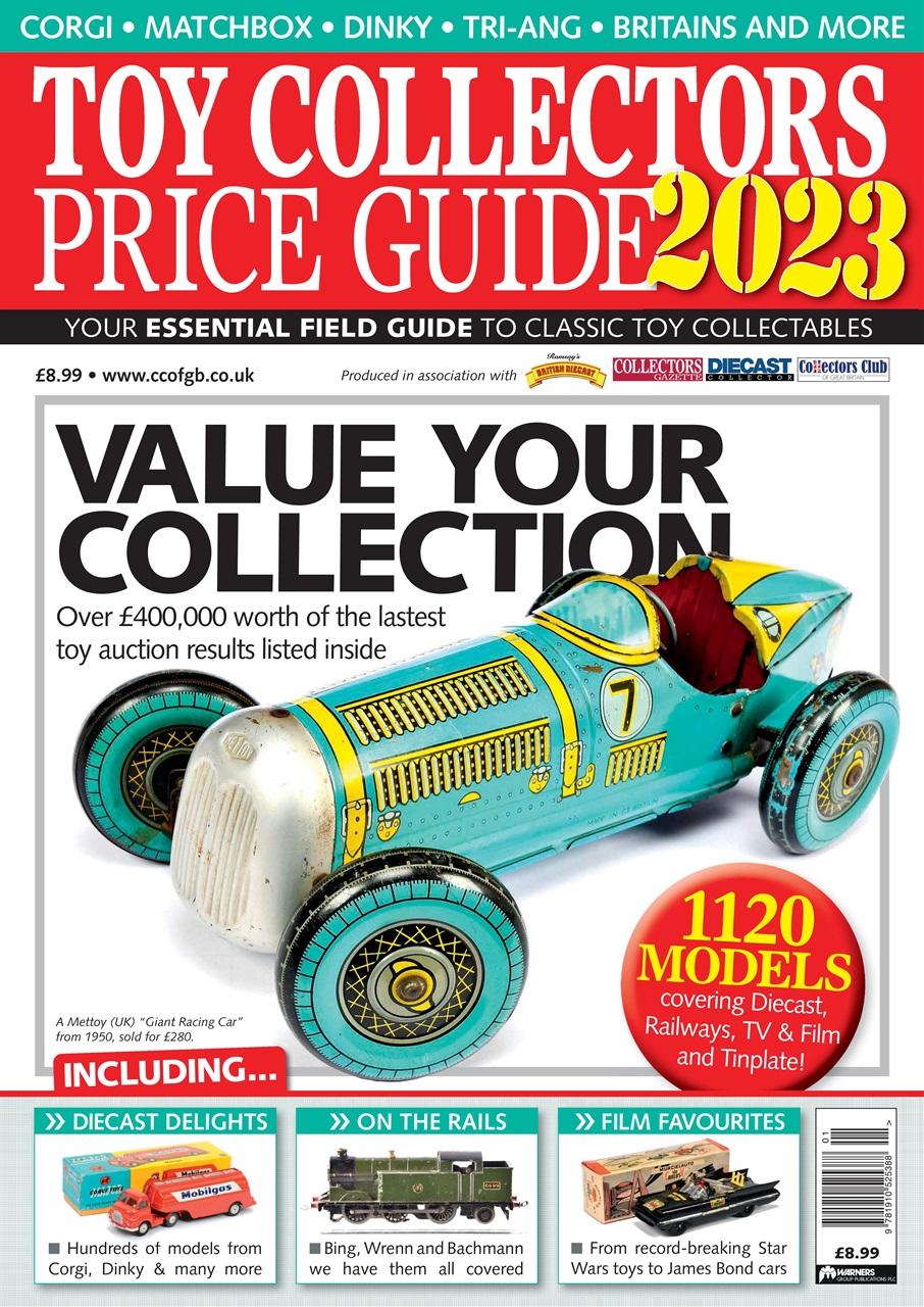 Toy Collectors Price Guide Preview Pages