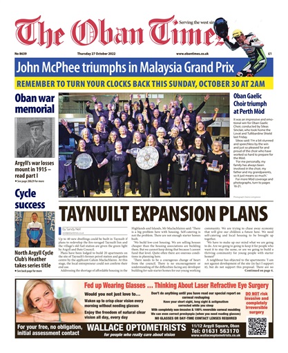 The Oban Times & Lochaber Times issue 