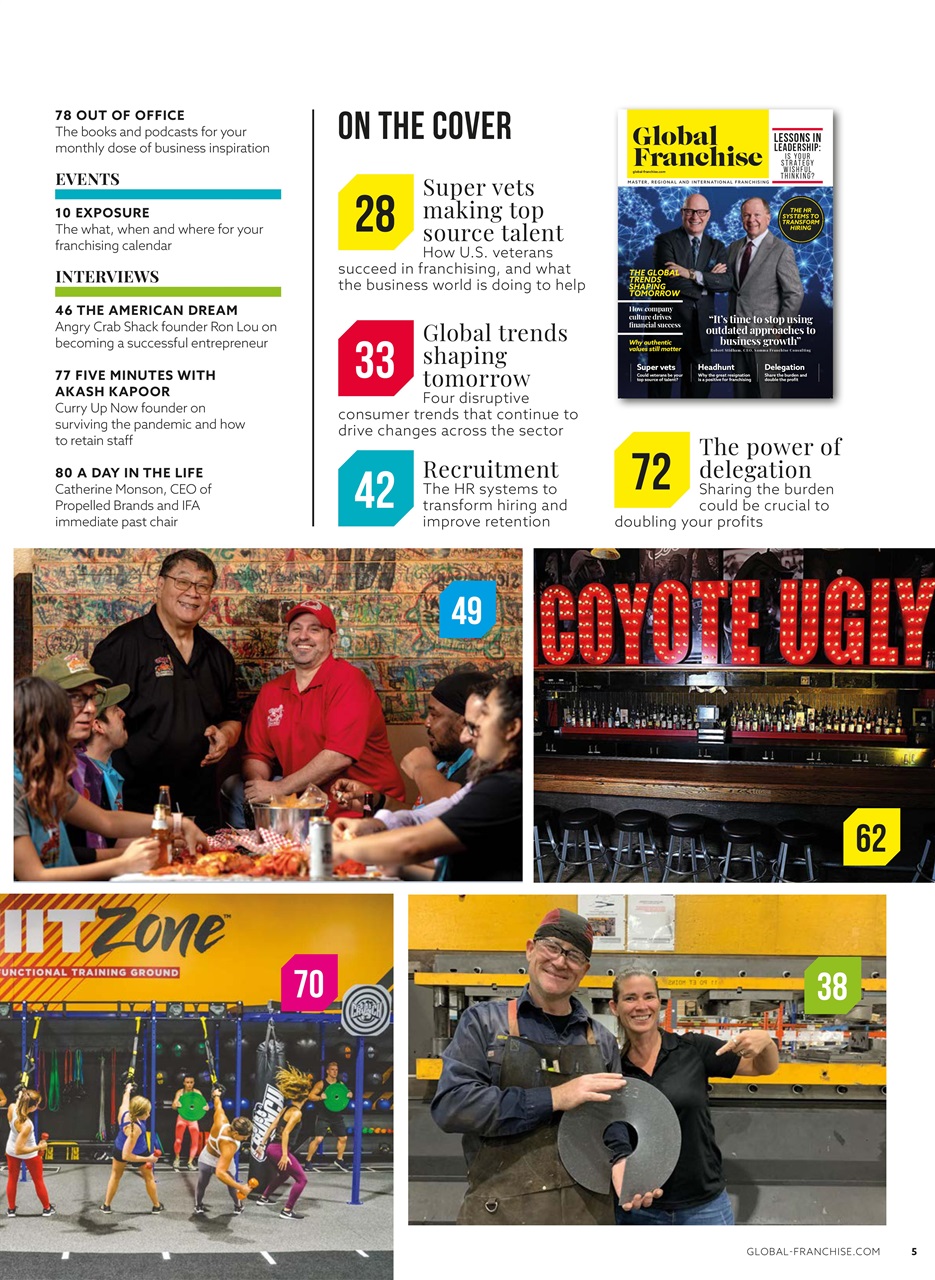 Global Franchise Preview Pages