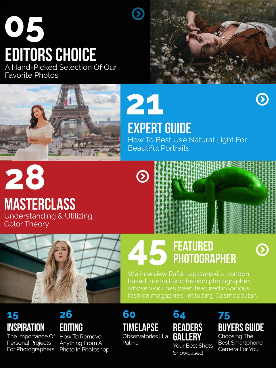 Photography Masterclass Magazine Preview Pages