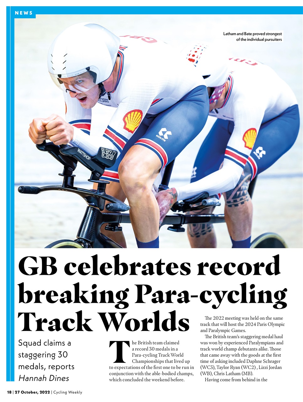 Cycling Weekly Preview Pages