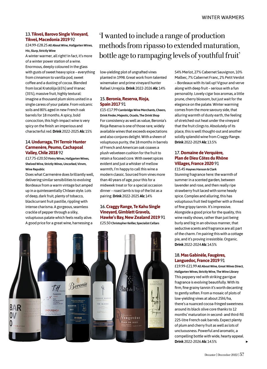 Decanter Preview Pages