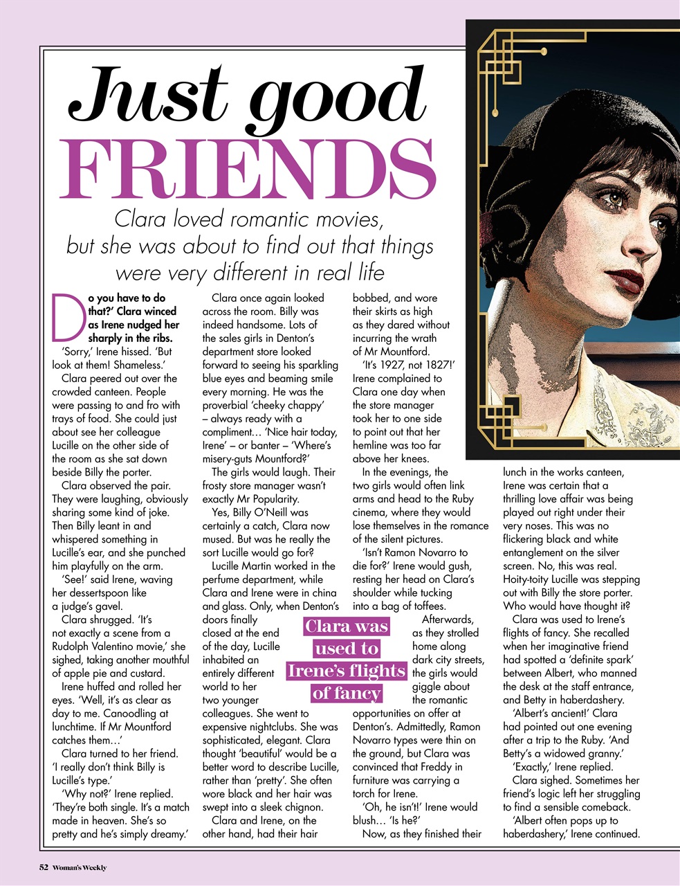 Woman's Weekly Preview Pages