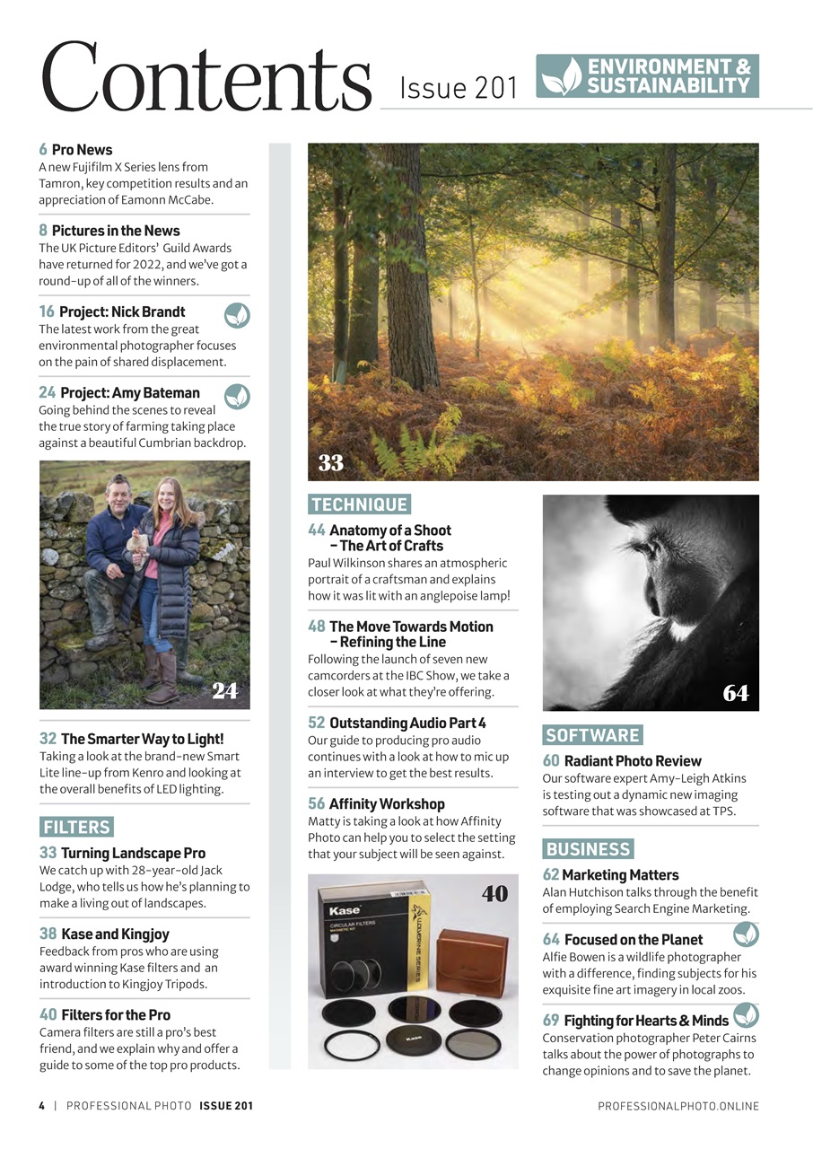 Professional Photo Preview Pages