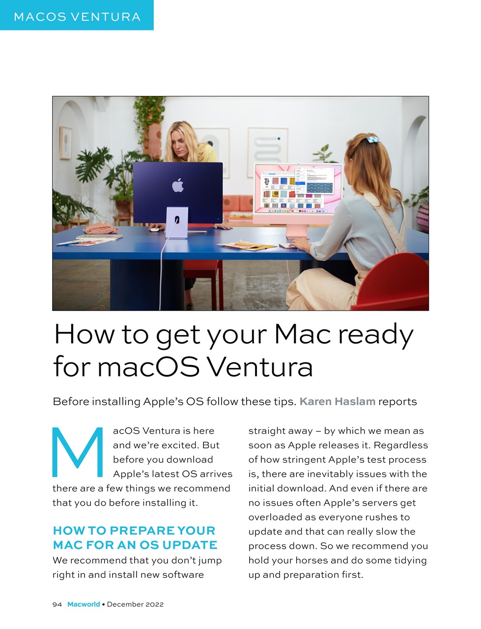 Macworld Preview Pages