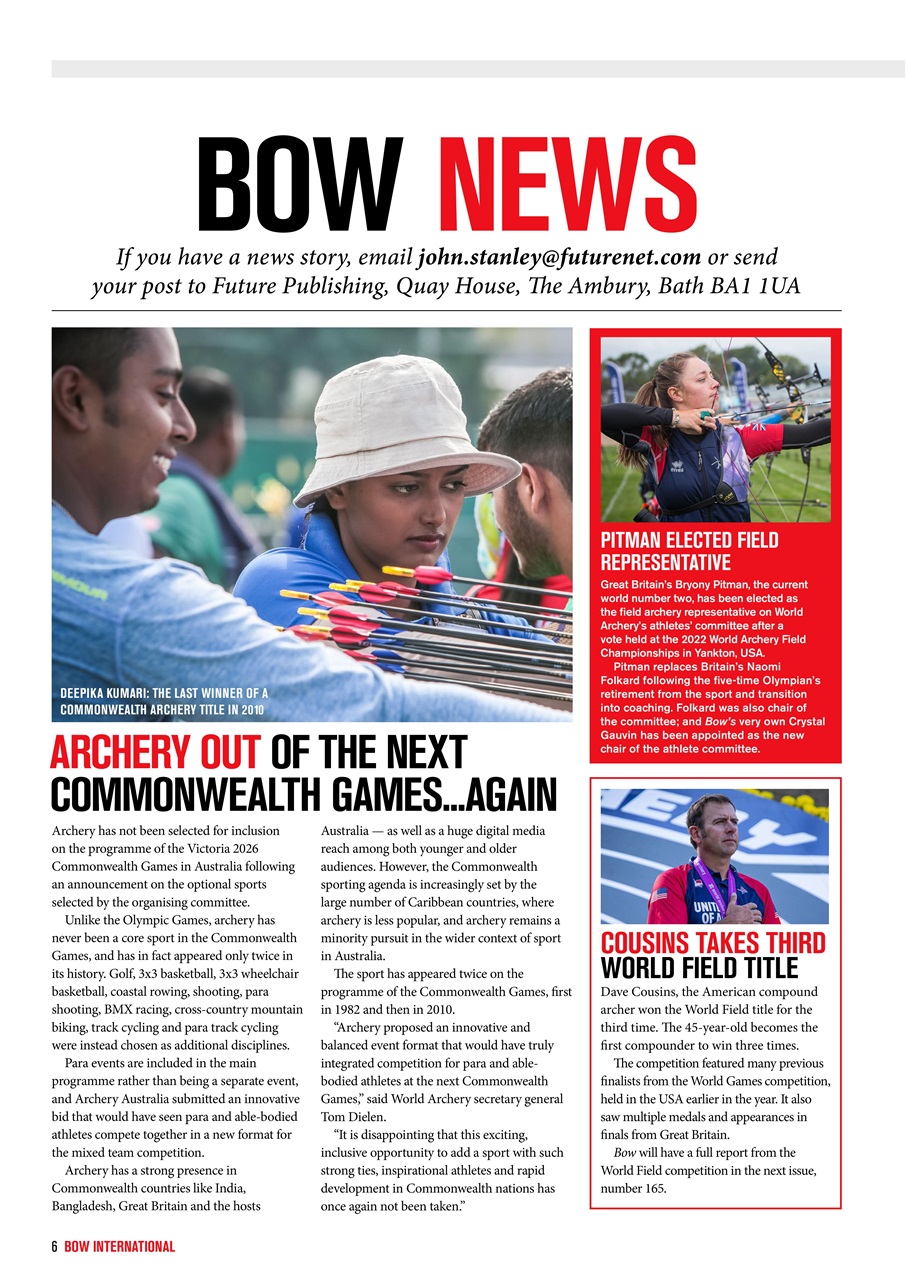 Bow International Preview Pages