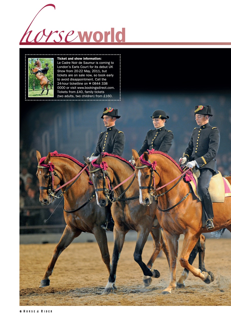 Horse&Rider Magazine - UK equestrian magazine for Horse and Rider Preview Pages
