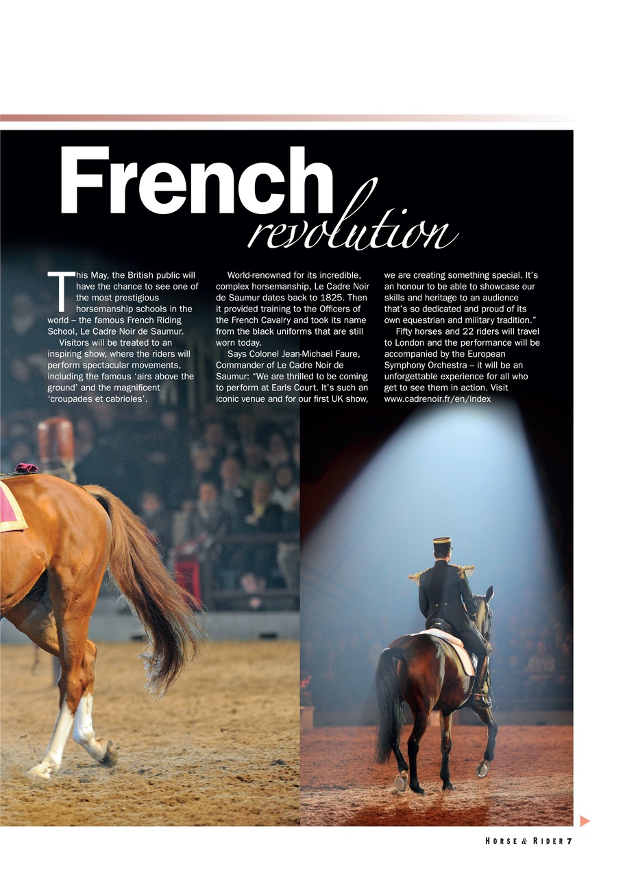 Horse&Rider Magazine - UK equestrian magazine for Horse and Rider Preview Pages