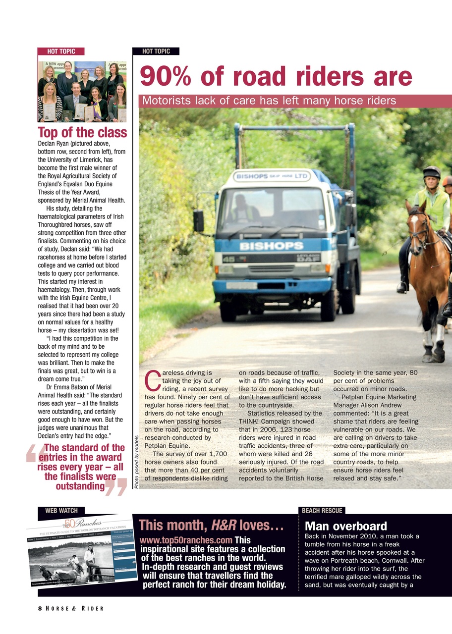 Horse&Rider Magazine - UK equestrian magazine for Horse and Rider Preview Pages