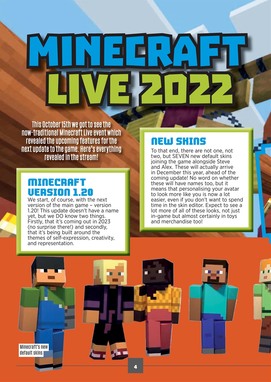 Minecraft World Preview Pages