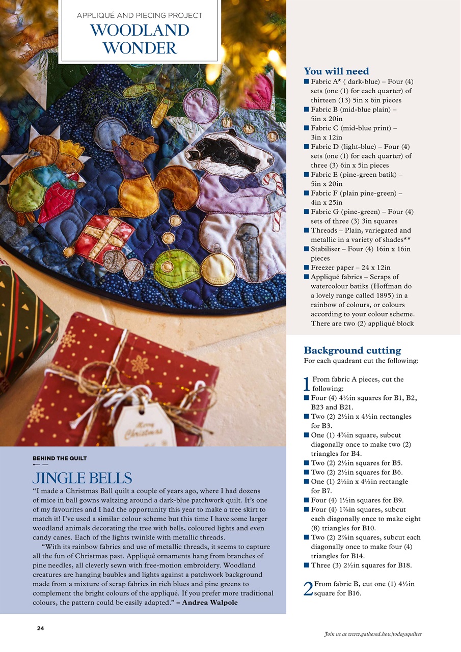 Today’s Quilter Preview Pages