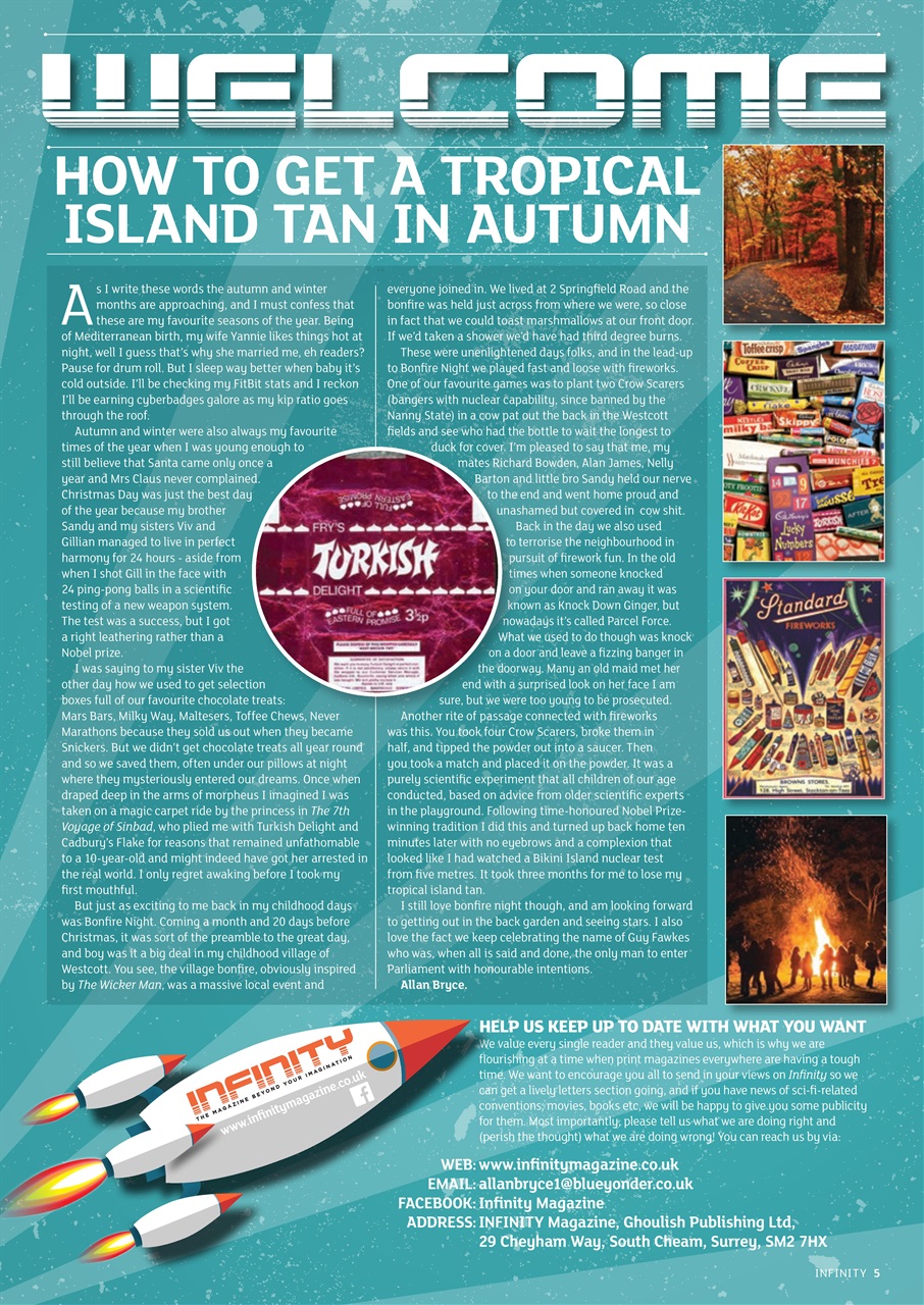 Infinity Magazine Preview Pages