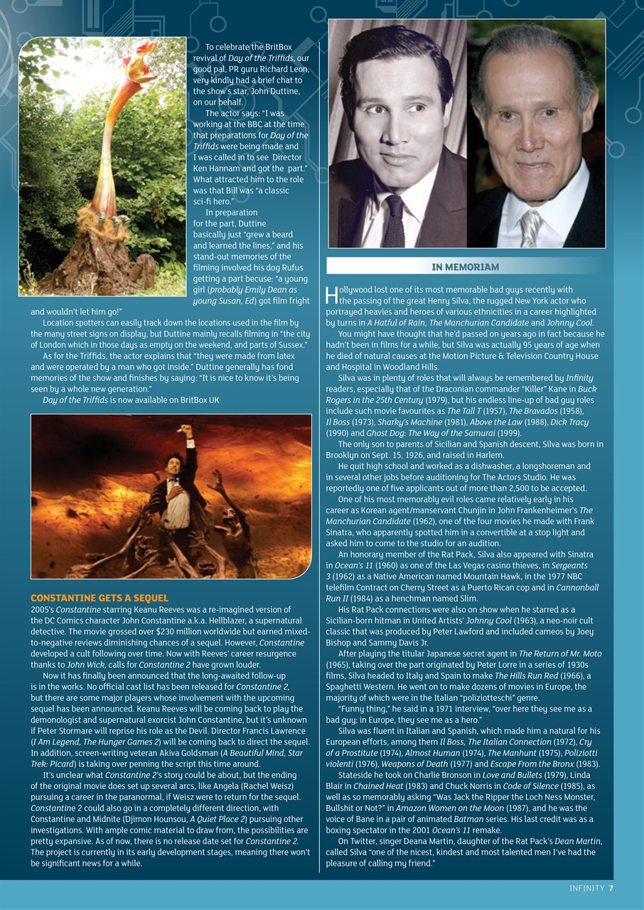 Infinity Magazine Preview Pages