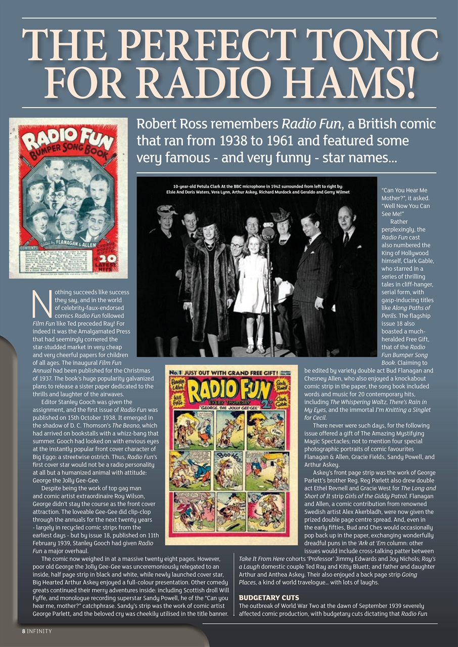 Infinity Magazine Preview Pages