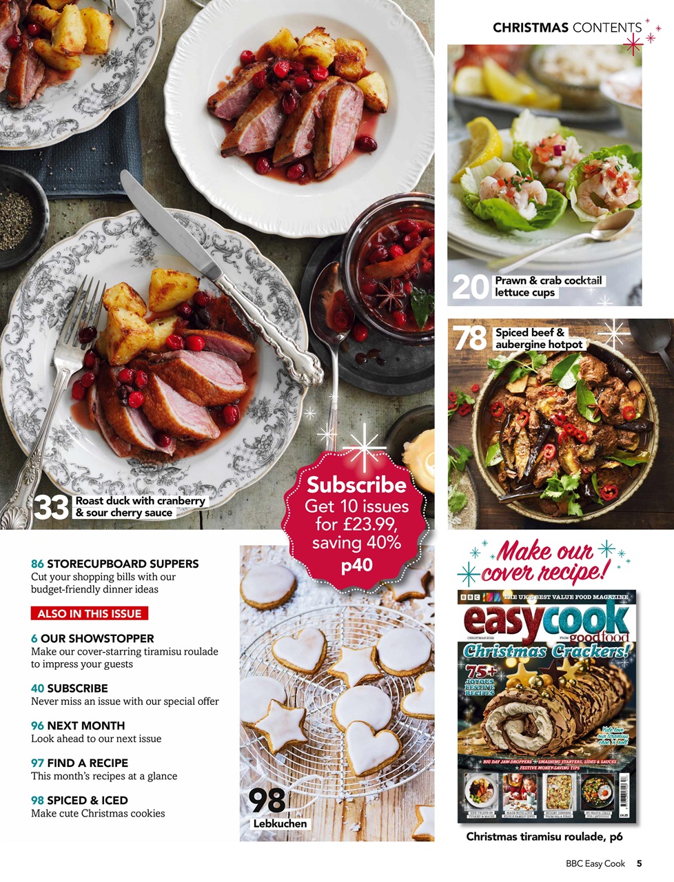 Easy Cook Magazine Preview Pages