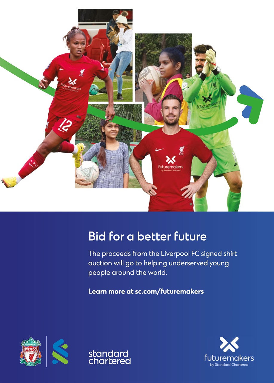Liverpool FC Programmes Preview Pages