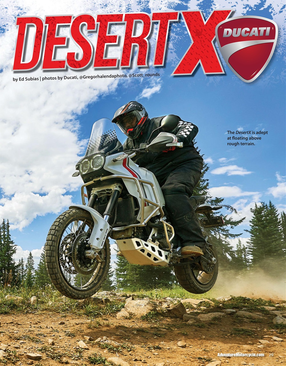 Adventure Motorcycle Preview Pages