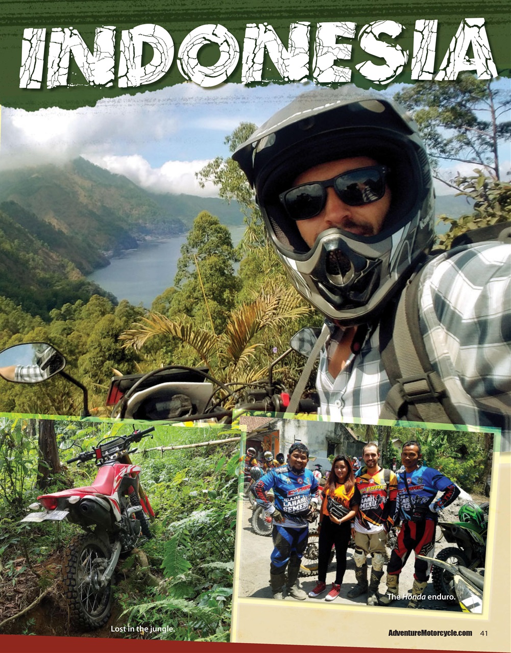 Adventure Motorcycle Preview Pages