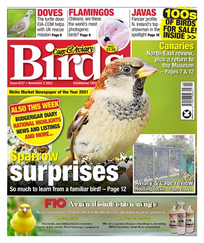 Cage & Aviary Birds issue 2-Nov-22