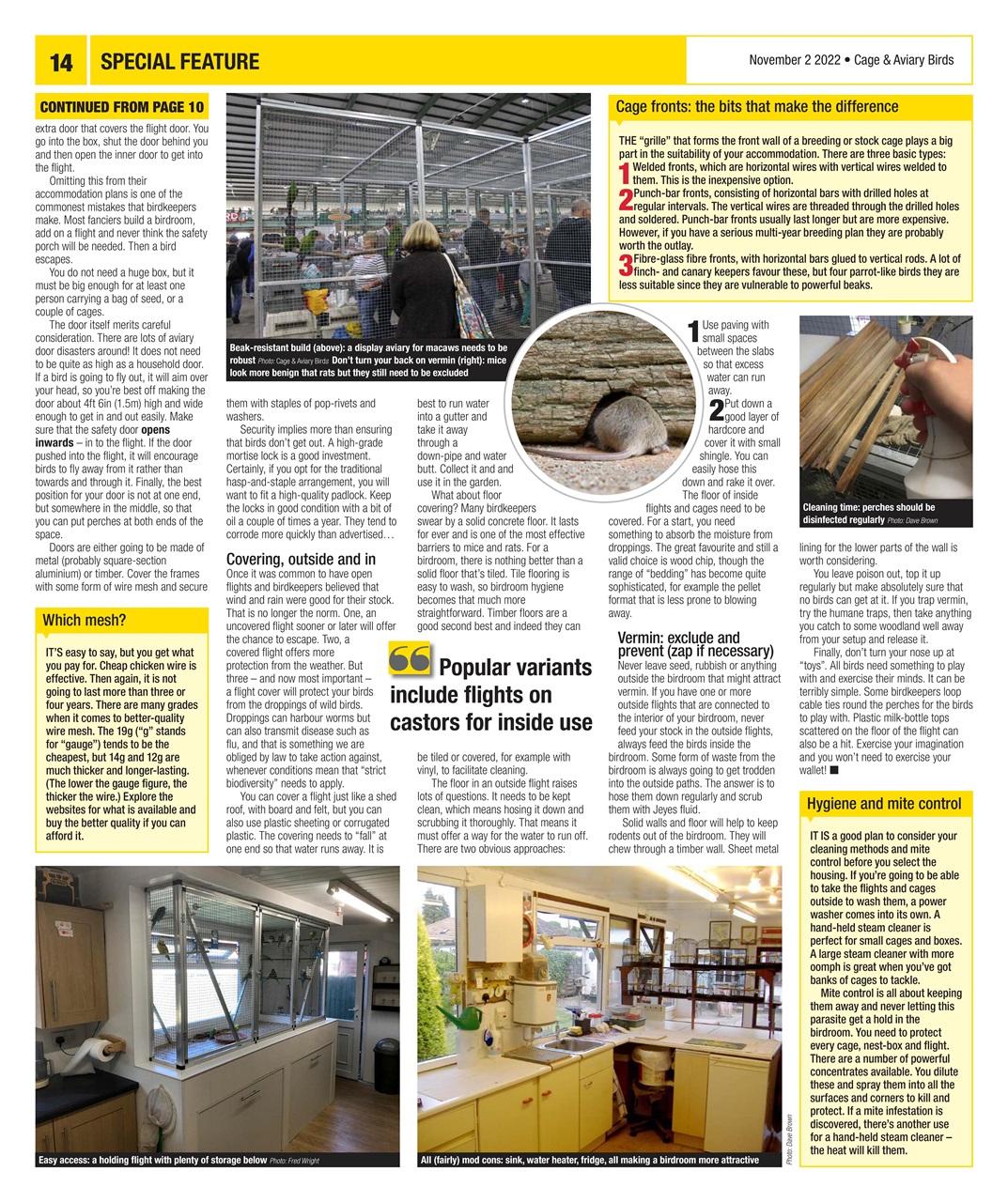 Cage & Aviary Birds Preview Pages