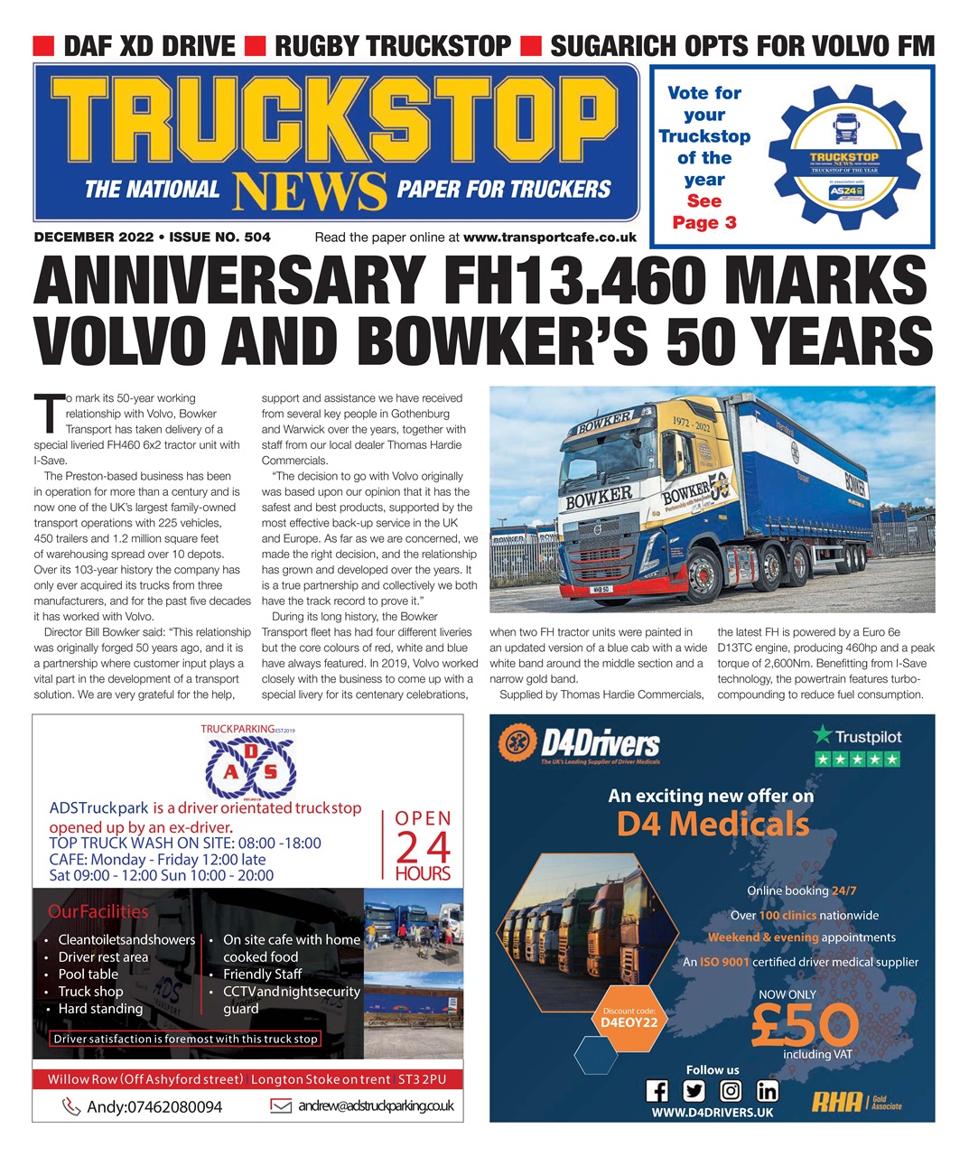 Truckstop News Preview Pages
