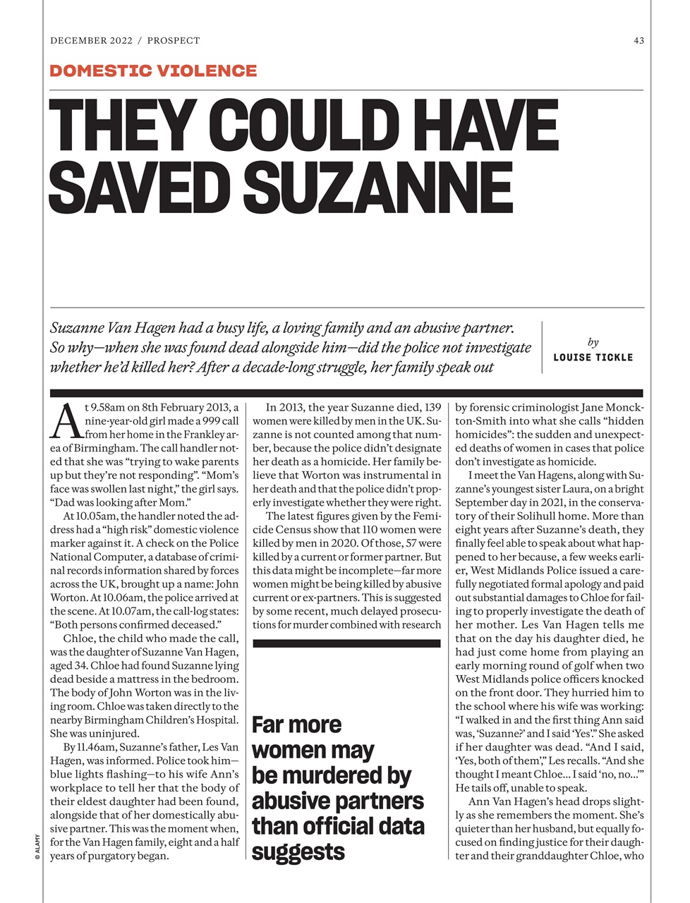 Prospect Magazine Preview Pages