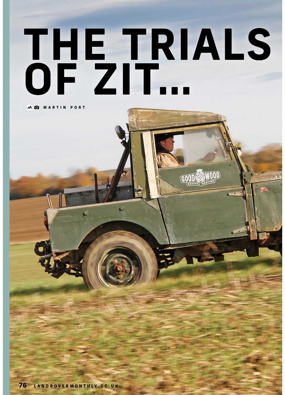 Land Rover Monthly Preview Pages