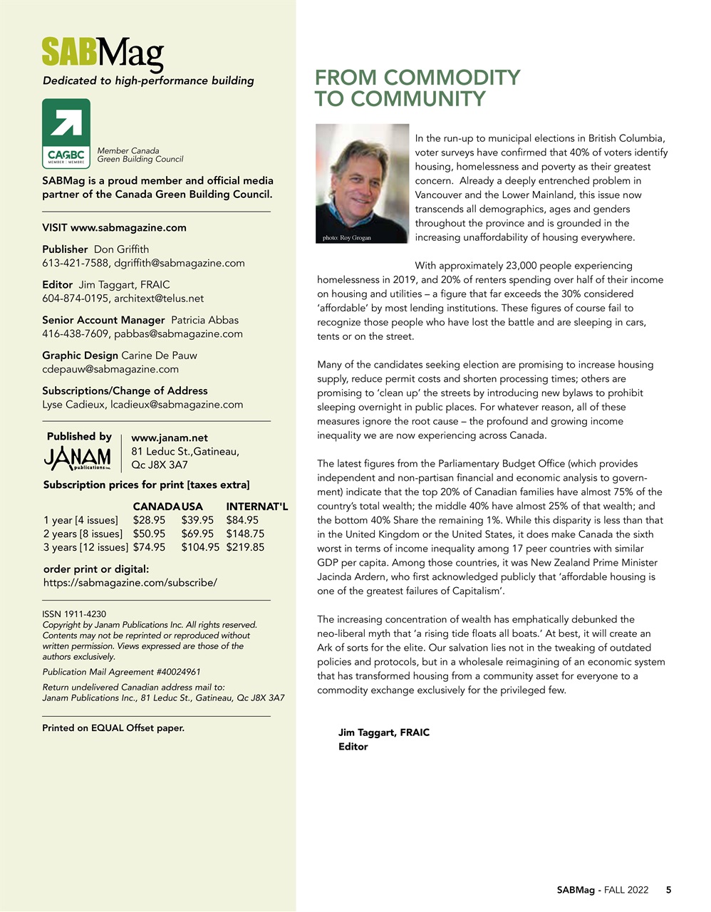 SABMag Preview Pages