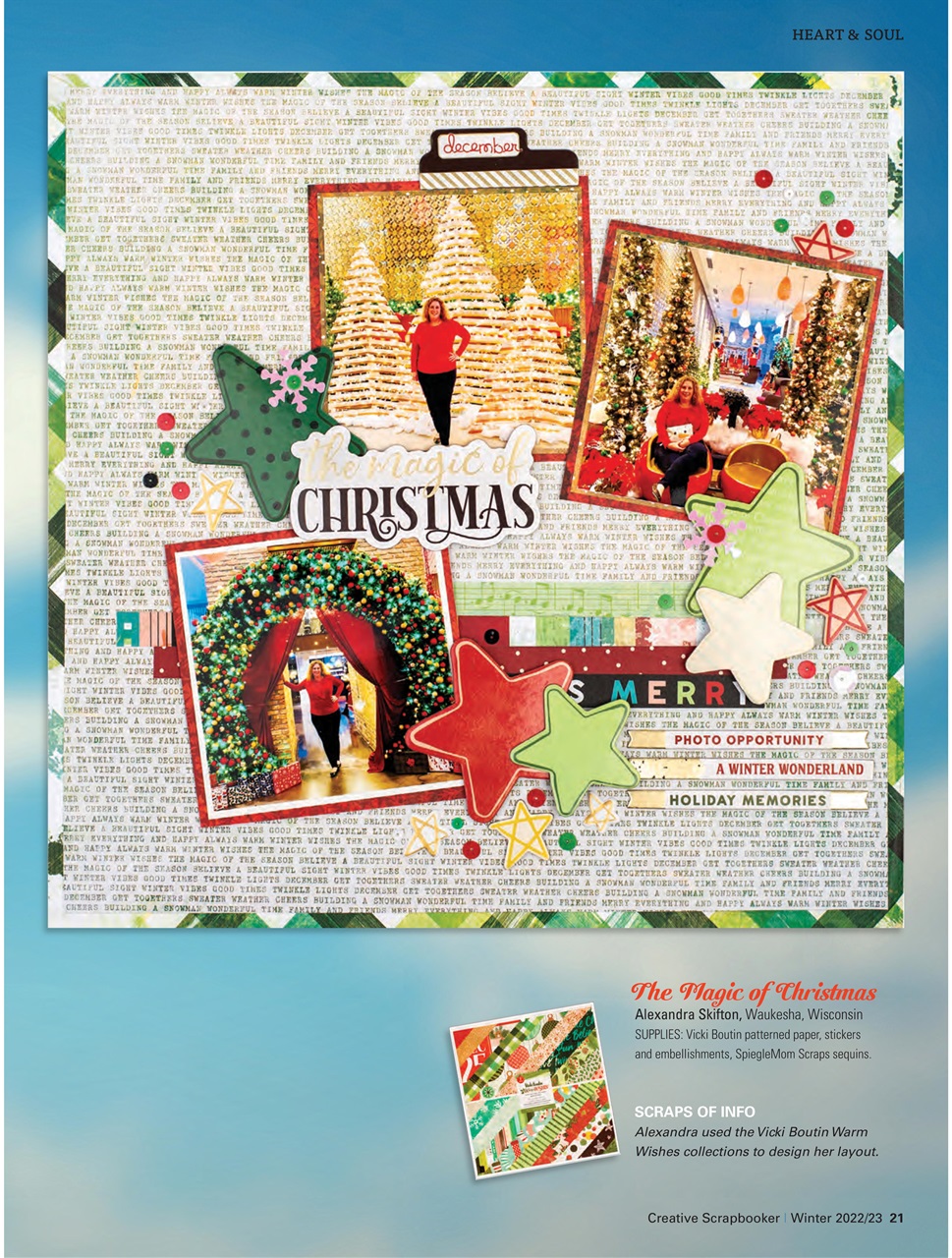 Creative Scrapbooker Preview Pages