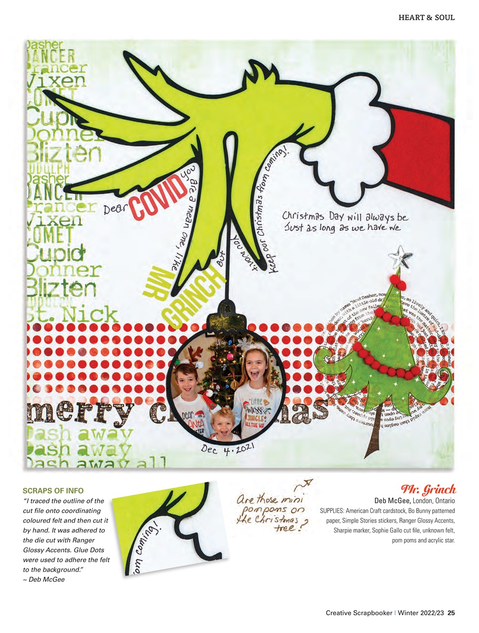 Creative Scrapbooker Preview Pages