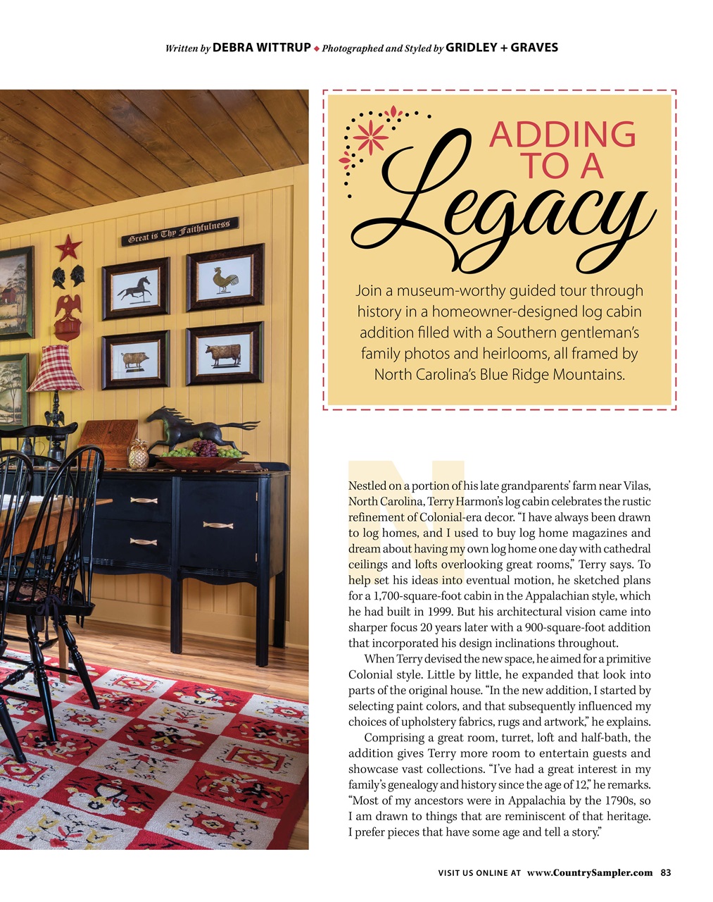 Country Sampler Preview Pages