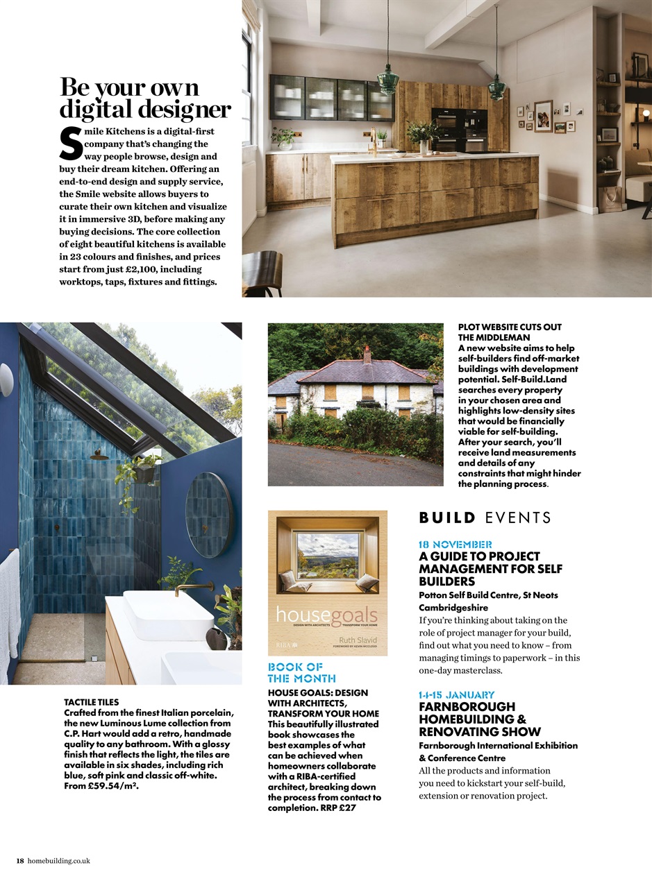 Homebuilding & Renovating Magazine Preview Pages