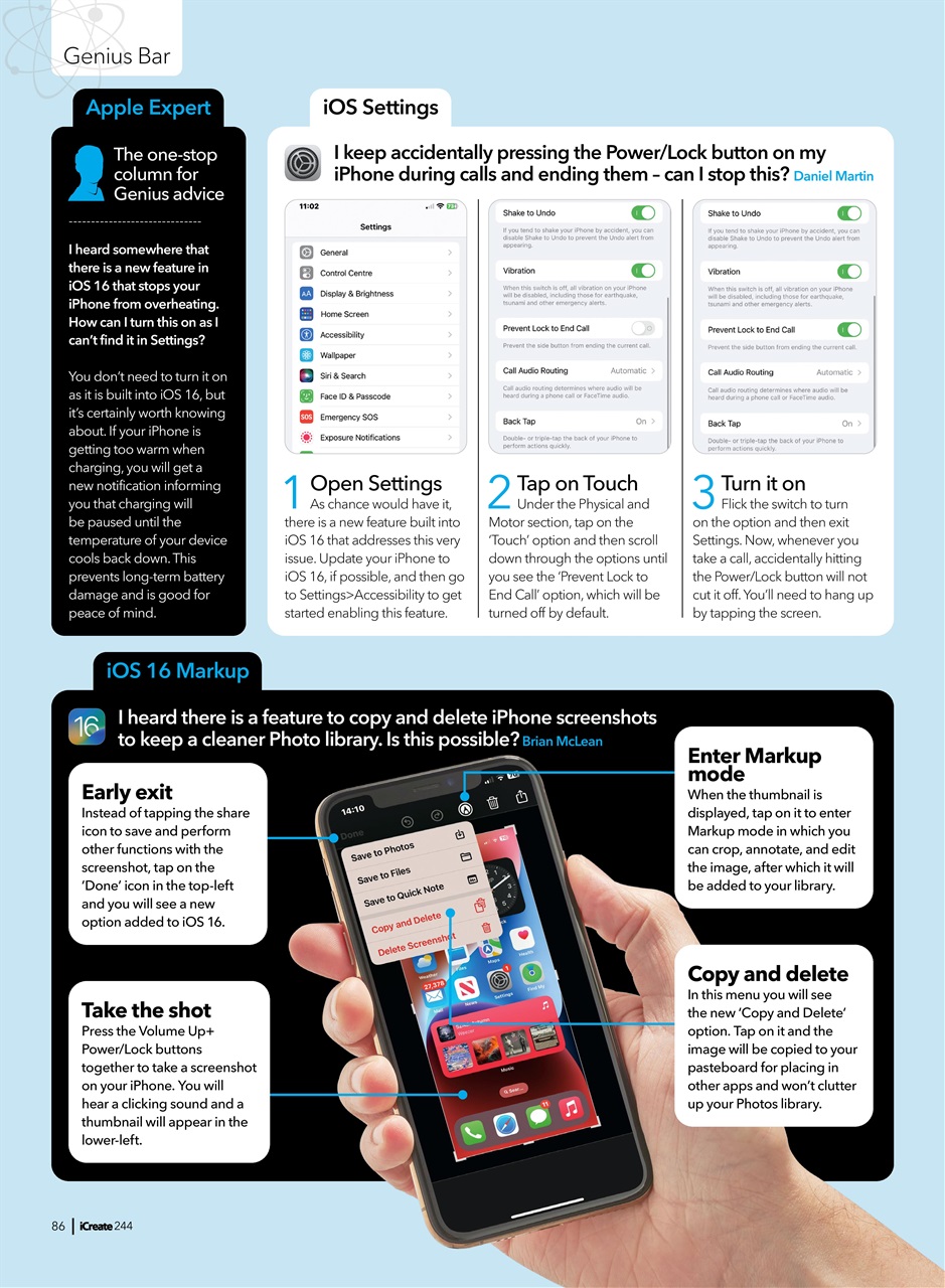 iCreate Preview Pages