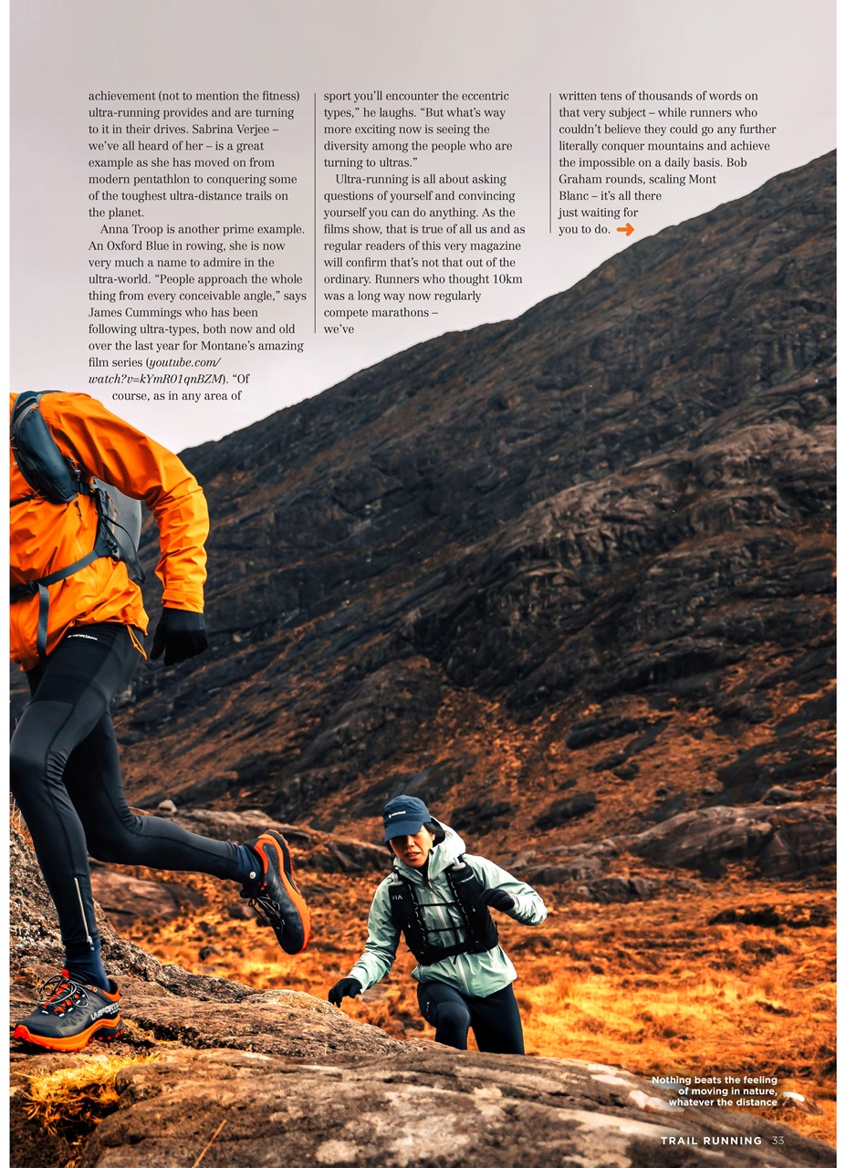Trail Running Preview Pages