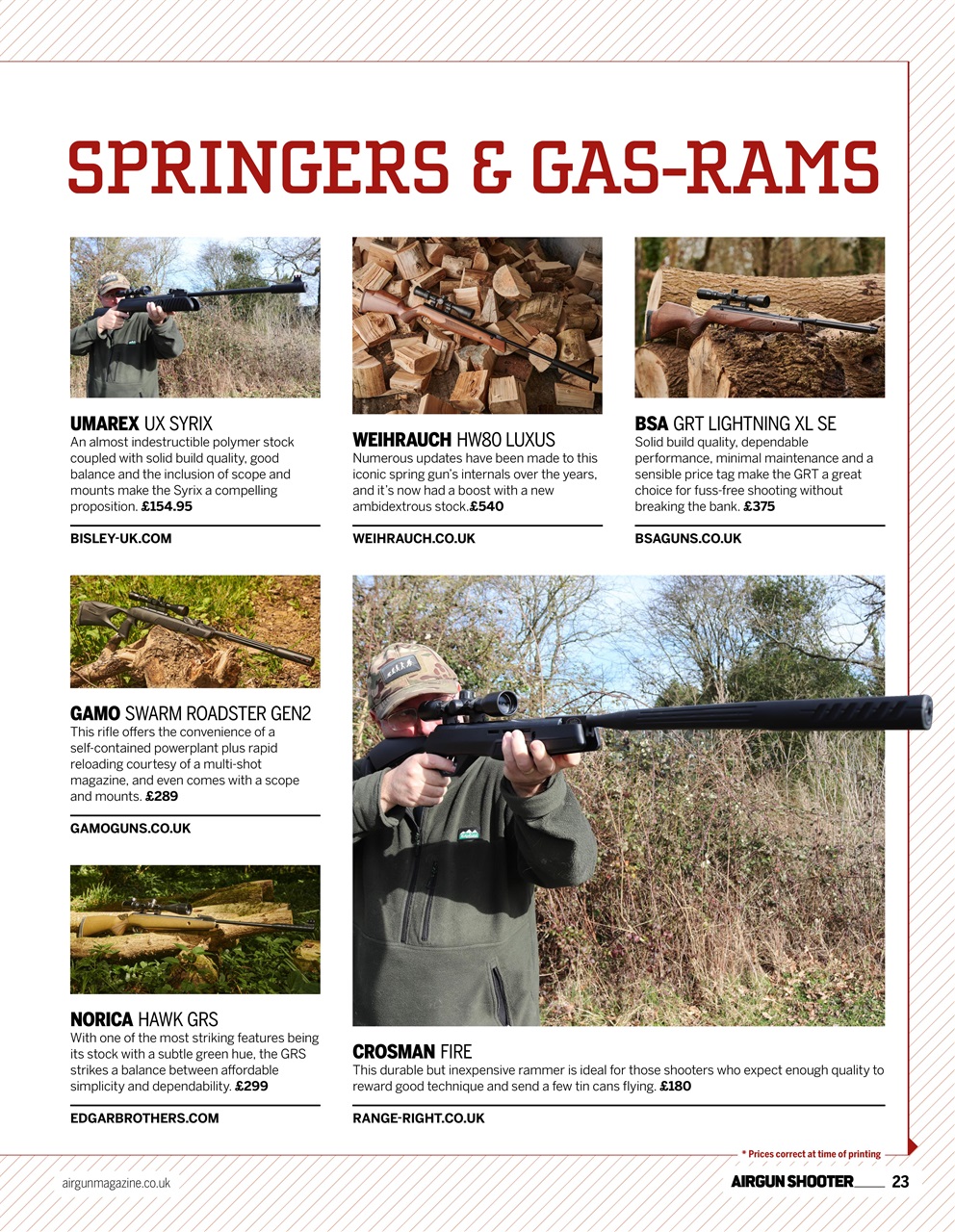 Airgun Shooter Preview Pages