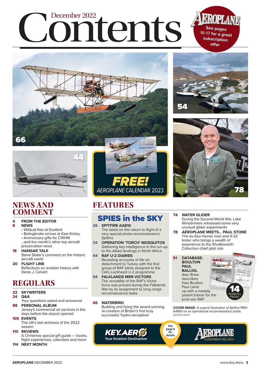 Aeroplane Preview Pages