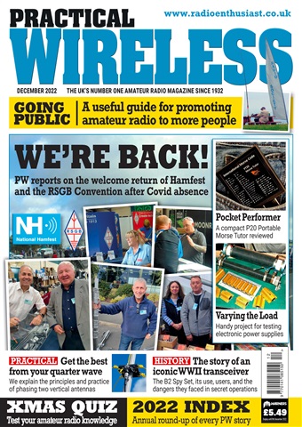 Practical Wireless issue December 2022