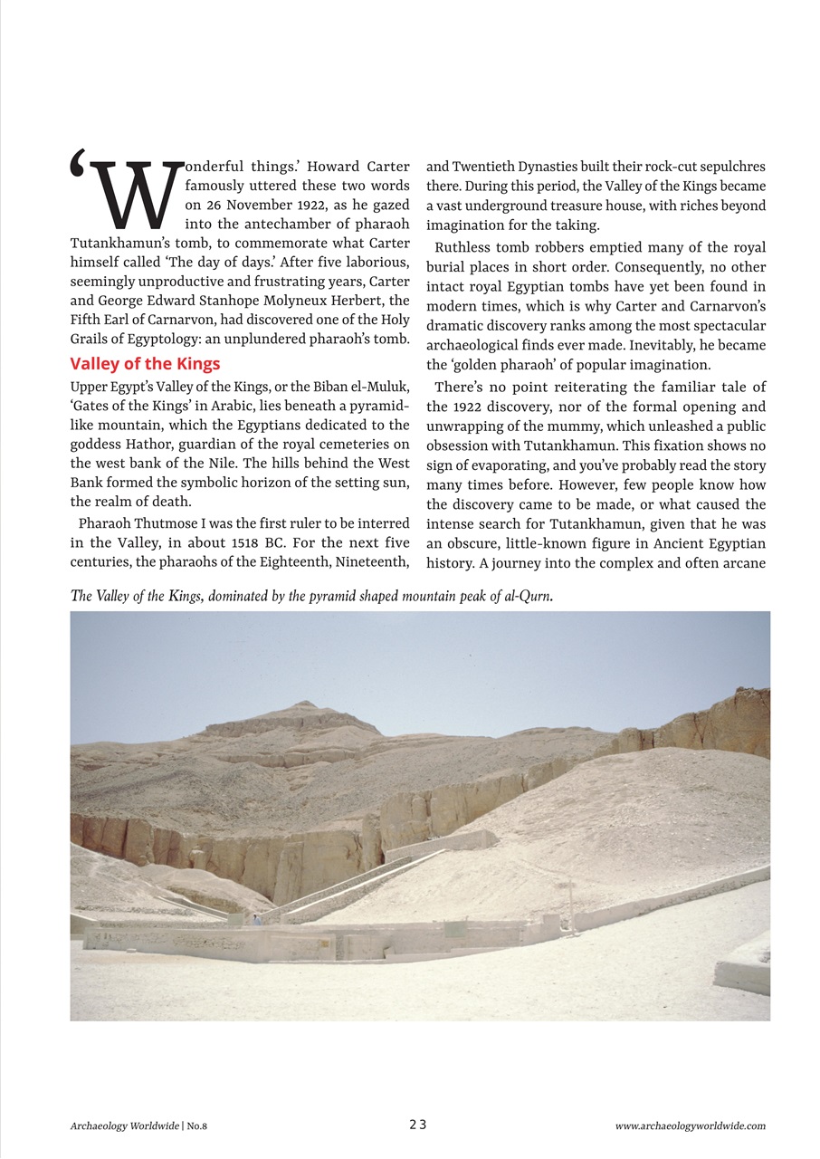 Archaeology Worldwide Preview Pages