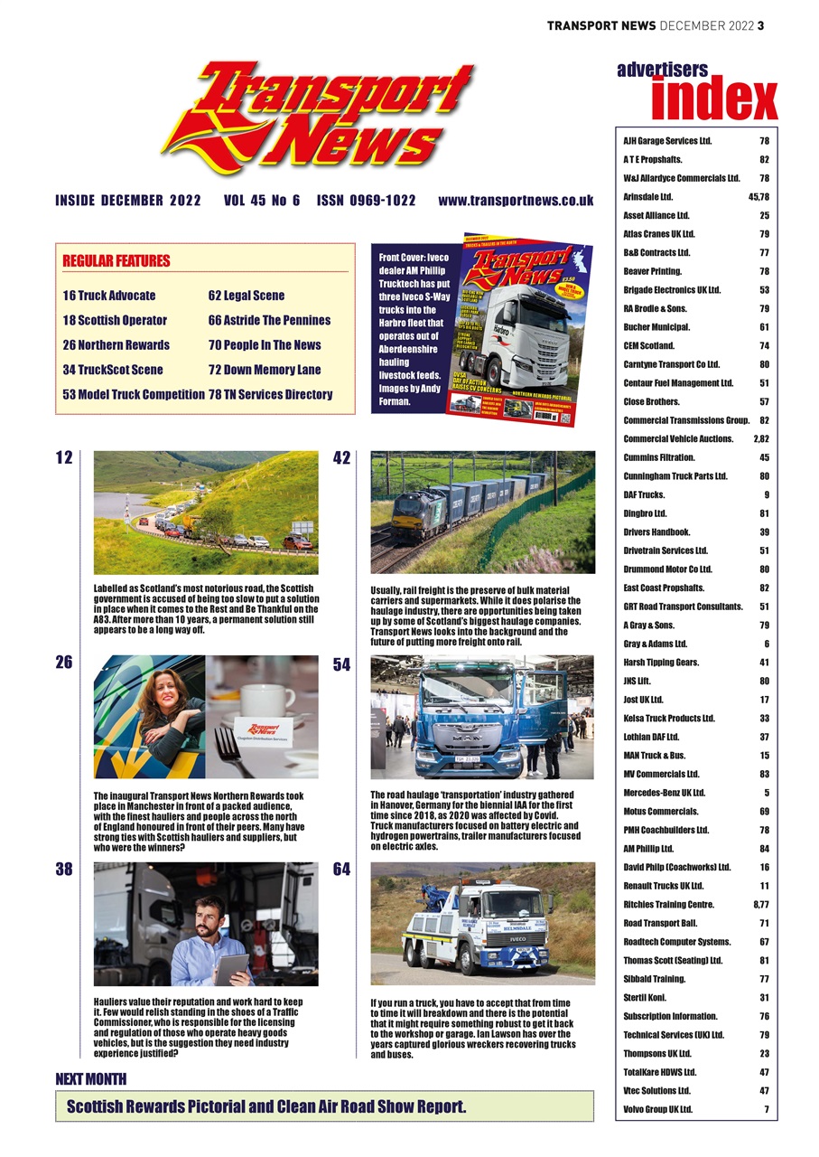 Transport News Preview Pages