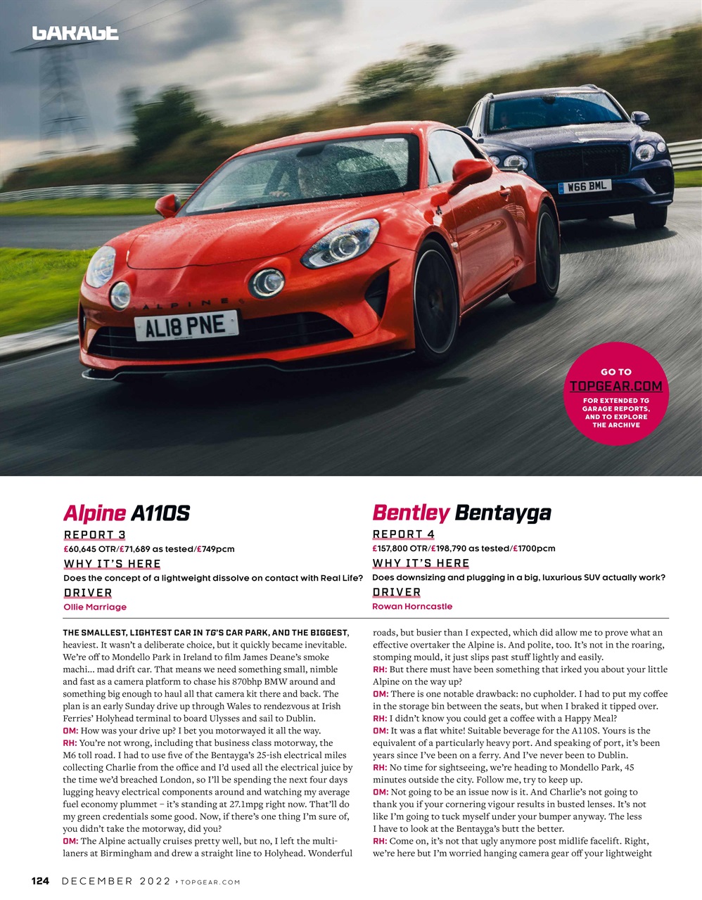 BBC Top Gear Magazine Preview Pages