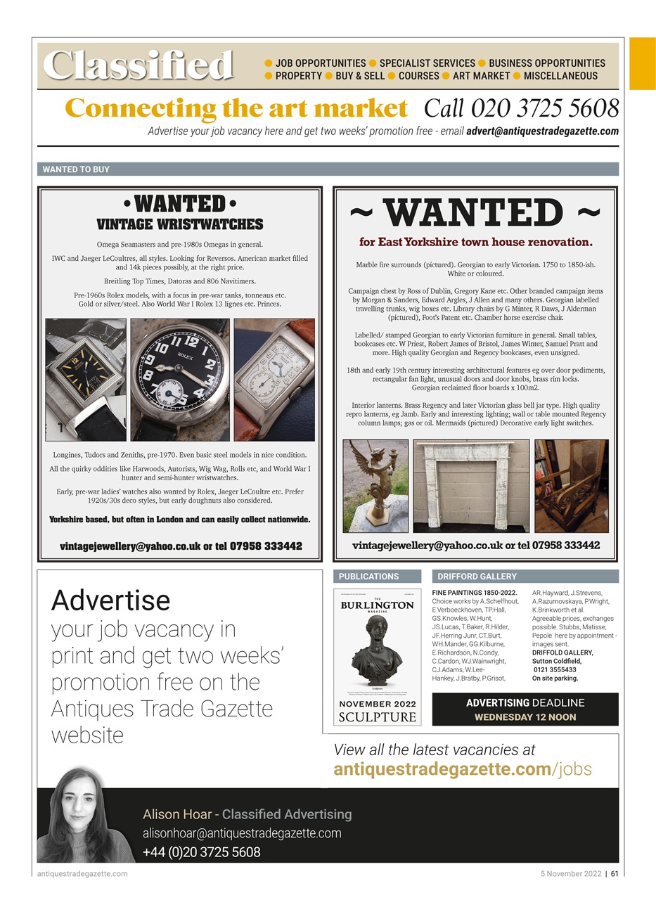 Antiques Trade Gazette Preview Pages