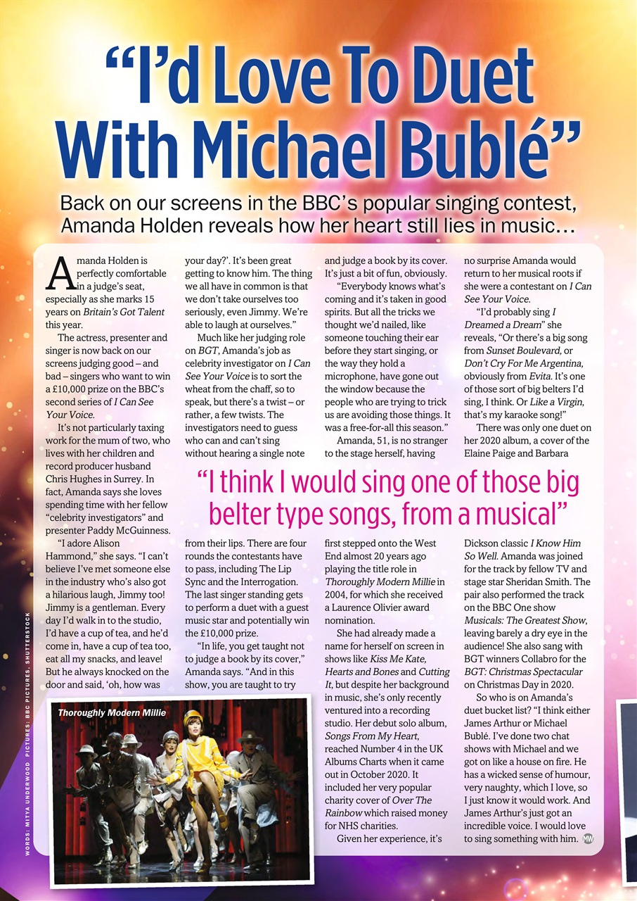 My Weekly Preview Pages