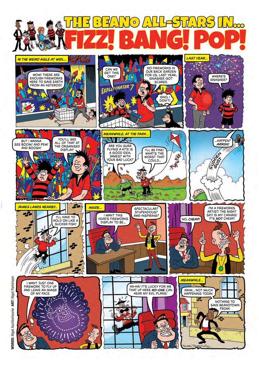 Beano Preview Pages