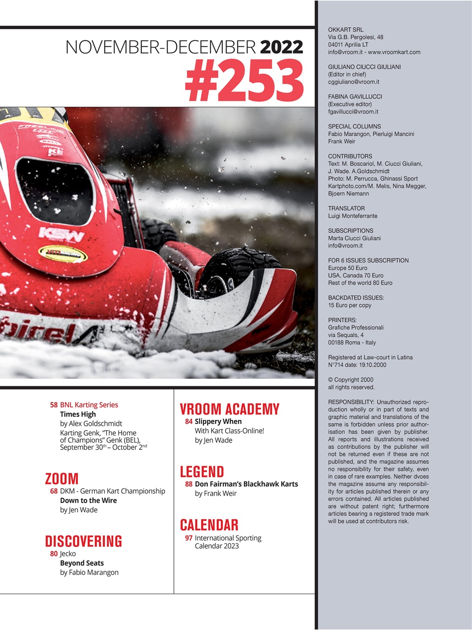 Vroom International Preview Pages