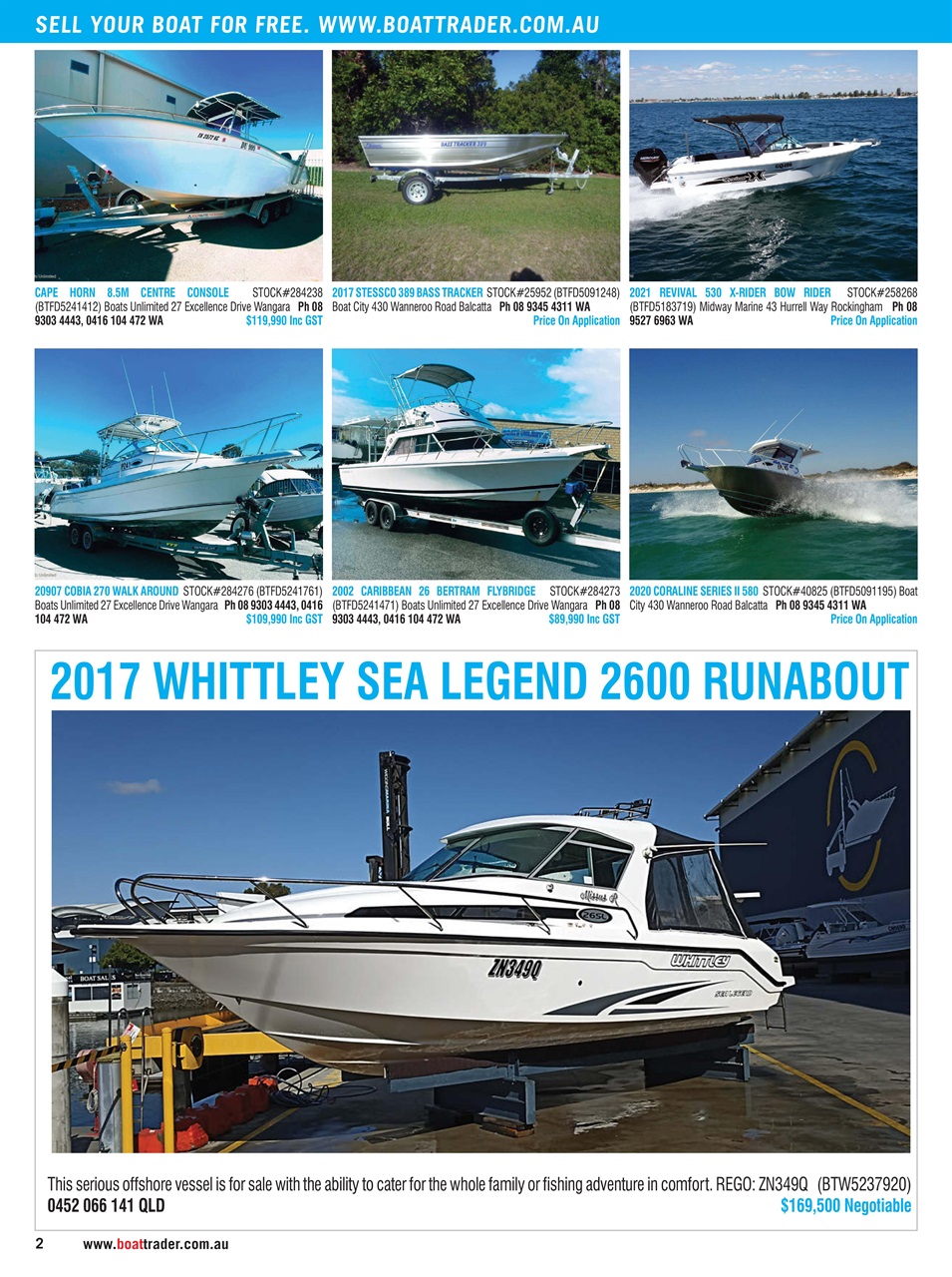 Boat Trader Australia Preview Pages