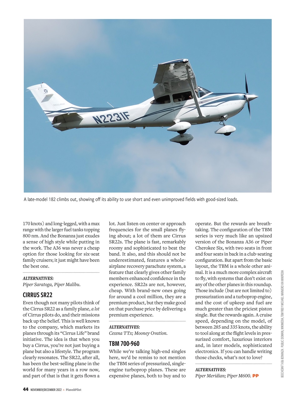 Plane & Pilot Preview Pages