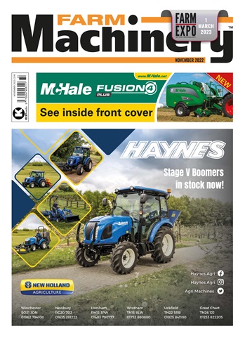 Farm Machinery issue Nov-22