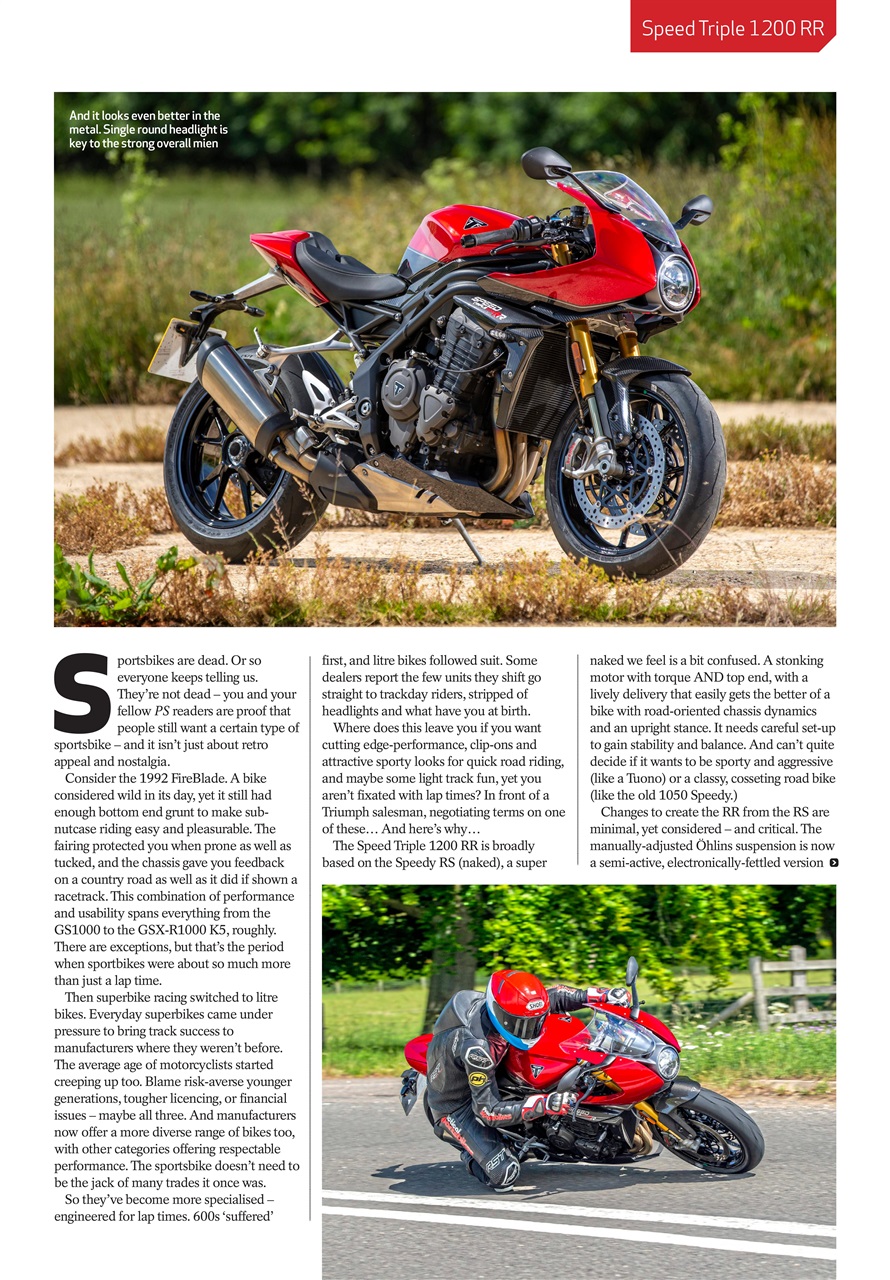 Practical Sportsbikes Preview Pages