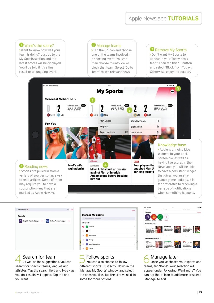 iPad User Preview Pages